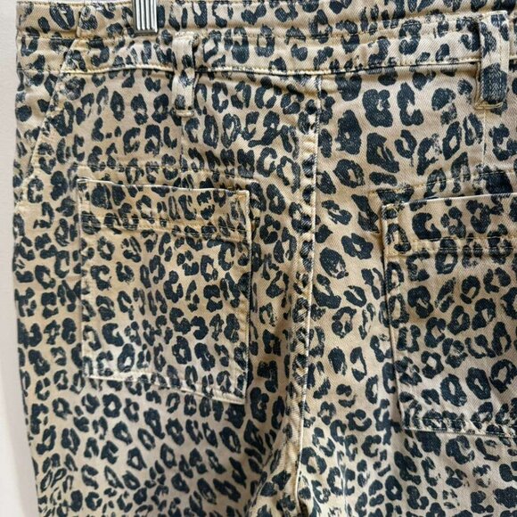 Anthro Pilcro and The Letterpress The Wanderer Relaxed Jeans Animal Print size29 - Picture 4 of 10